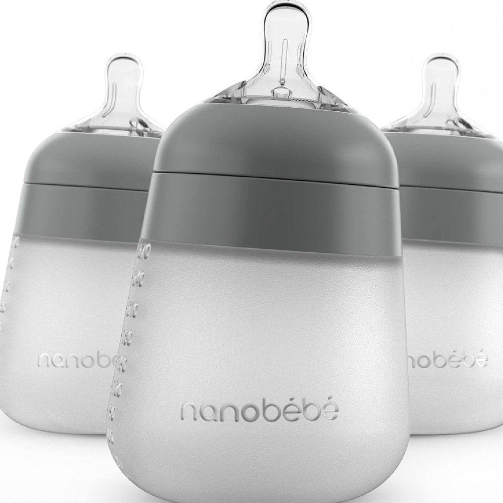 Nanobébé Silicone Baby Bottles